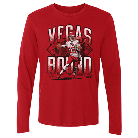 Patrick Mahomes Men's Long Sleeve T-Shirt | 500 LEVEL