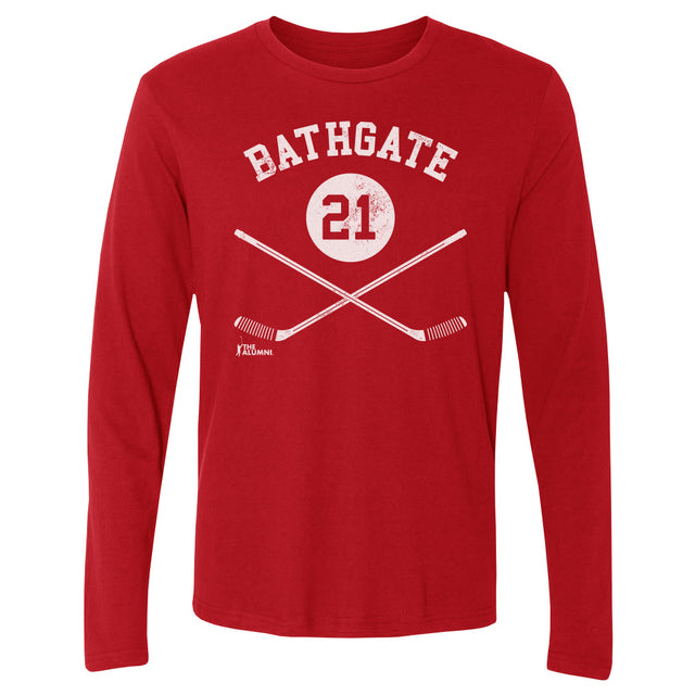 Andy Bathgate Men's Long Sleeve T-Shirt | 500 LEVEL