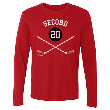 Alan Secord Men's Long Sleeve T-Shirt | 500 LEVEL