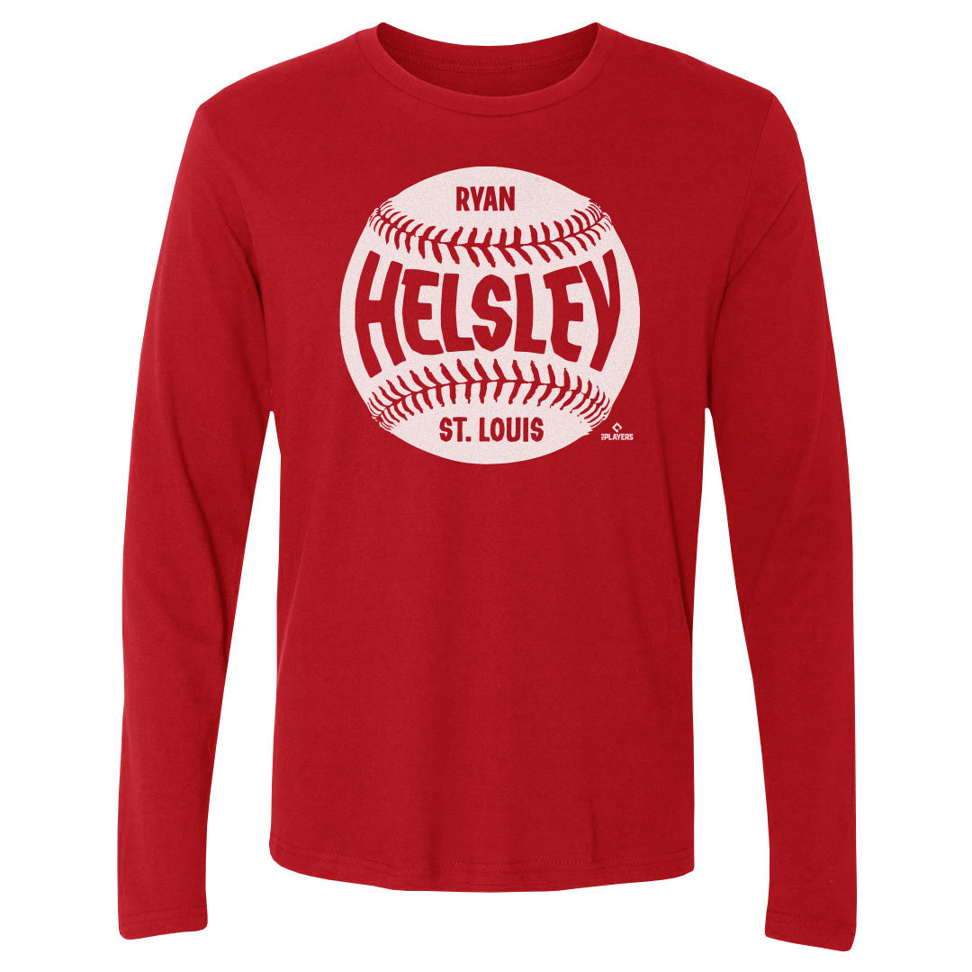 Ryan Helsley Men&#39;s Long Sleeve T-Shirt | 500 LEVEL
