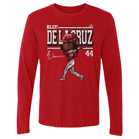 Elly De La Cruz Men's Long Sleeve T-Shirt | 500 LEVEL