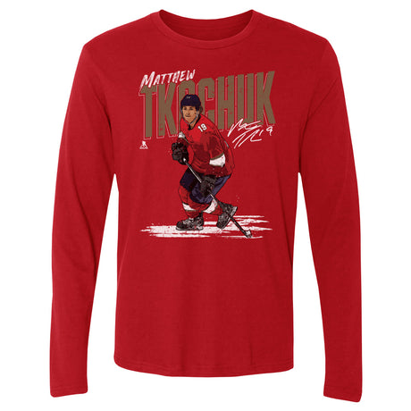 Matthew Tkachuk Men's Long Sleeve T-Shirt | 500 LEVEL