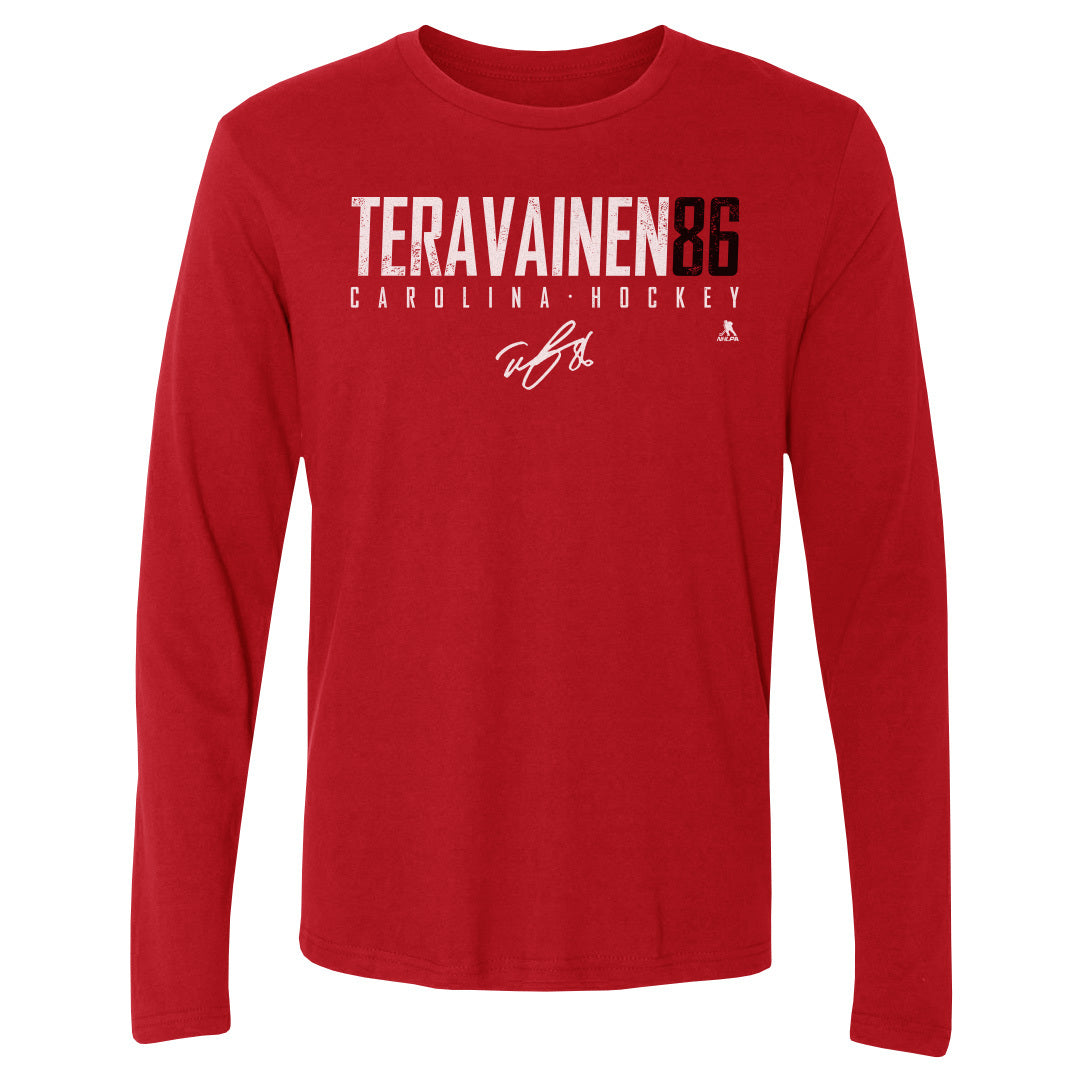 Teuvo Teravainen Men&#39;s Long Sleeve T-Shirt | 500 LEVEL