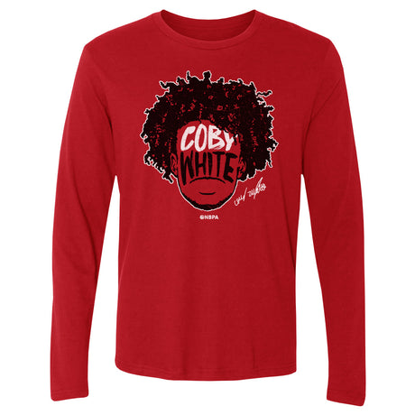 Coby White Men's Long Sleeve T-Shirt | 500 LEVEL