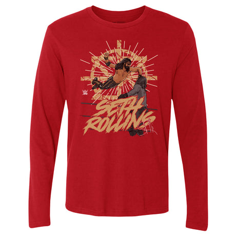 Seth Rollins Men's Long Sleeve T-Shirt | 500 LEVEL