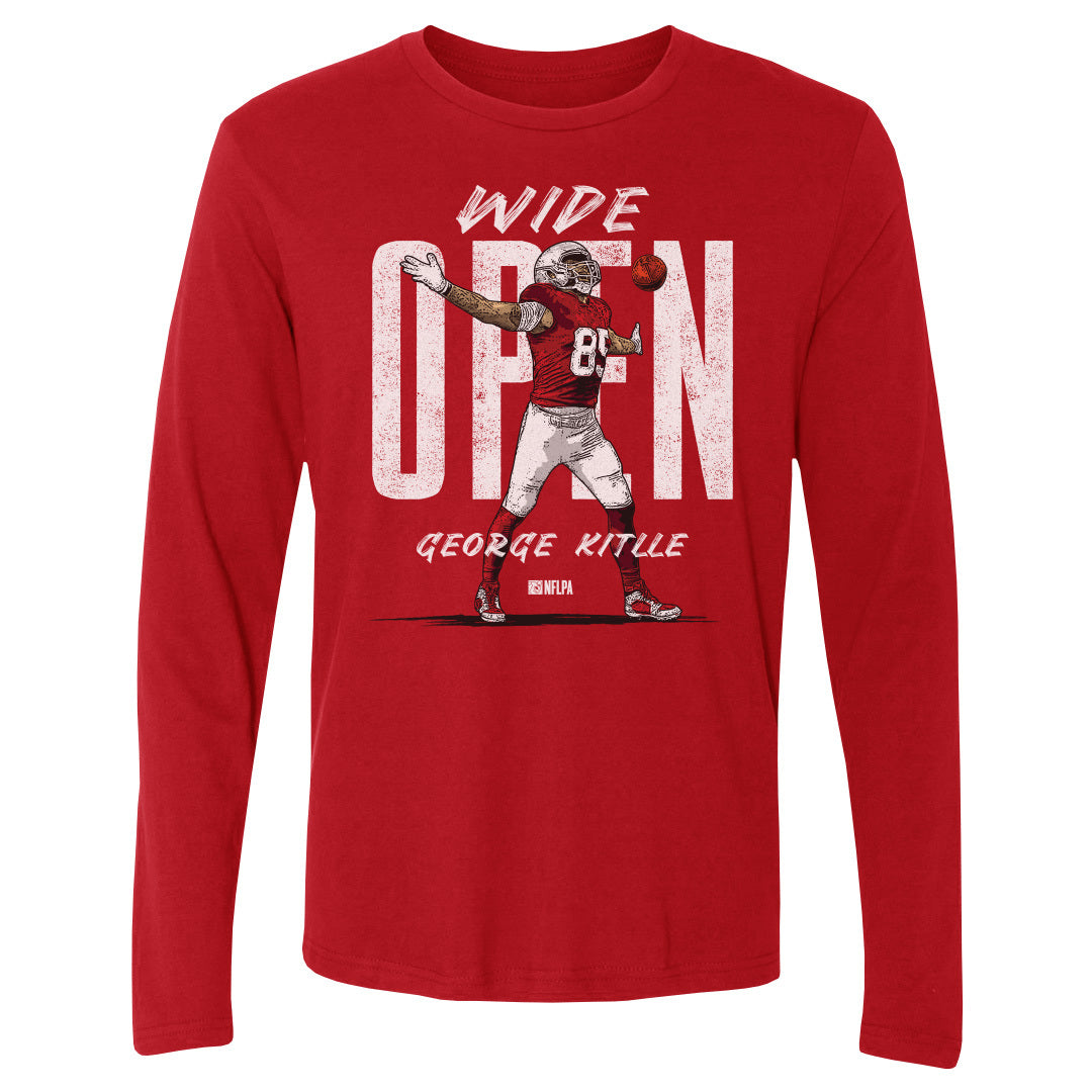 George Kittle Men's Long Sleeve T-Shirt | 500 LEVEL