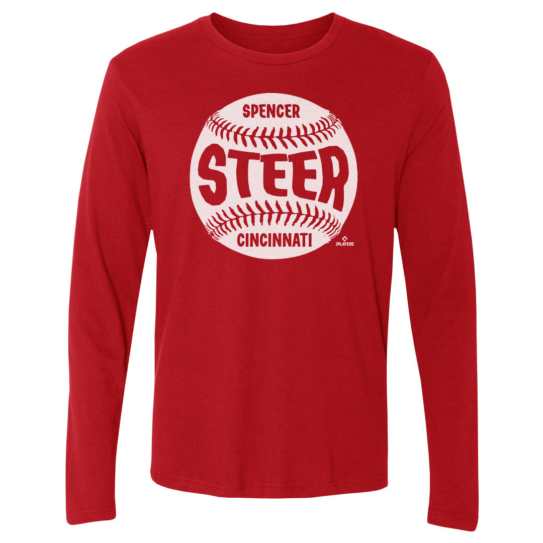 Spencer Steer Men&#39;s Long Sleeve T-Shirt | 500 LEVEL