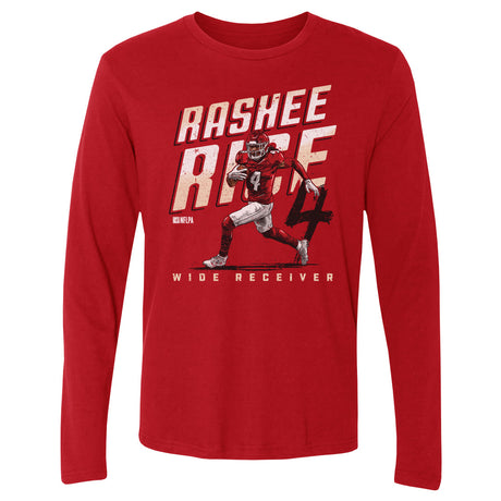 Rashee Rice Men's Long Sleeve T-Shirt | 500 LEVEL