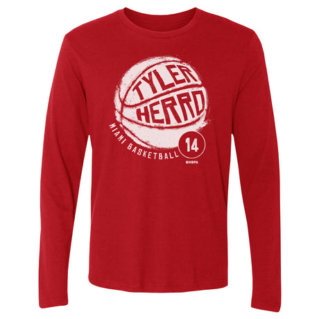 Tyler Herro Men's Long Sleeve T-Shirt | 500 LEVEL