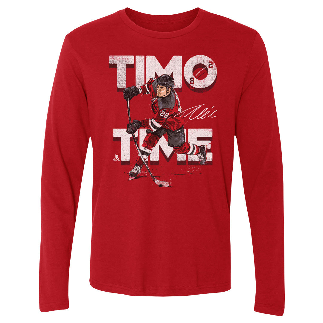 Timo Meier Men's Long Sleeve T-Shirt | 500 LEVEL