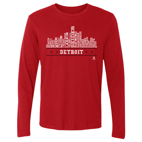 Detroit Men's Long Sleeve T-Shirt | 500 LEVEL