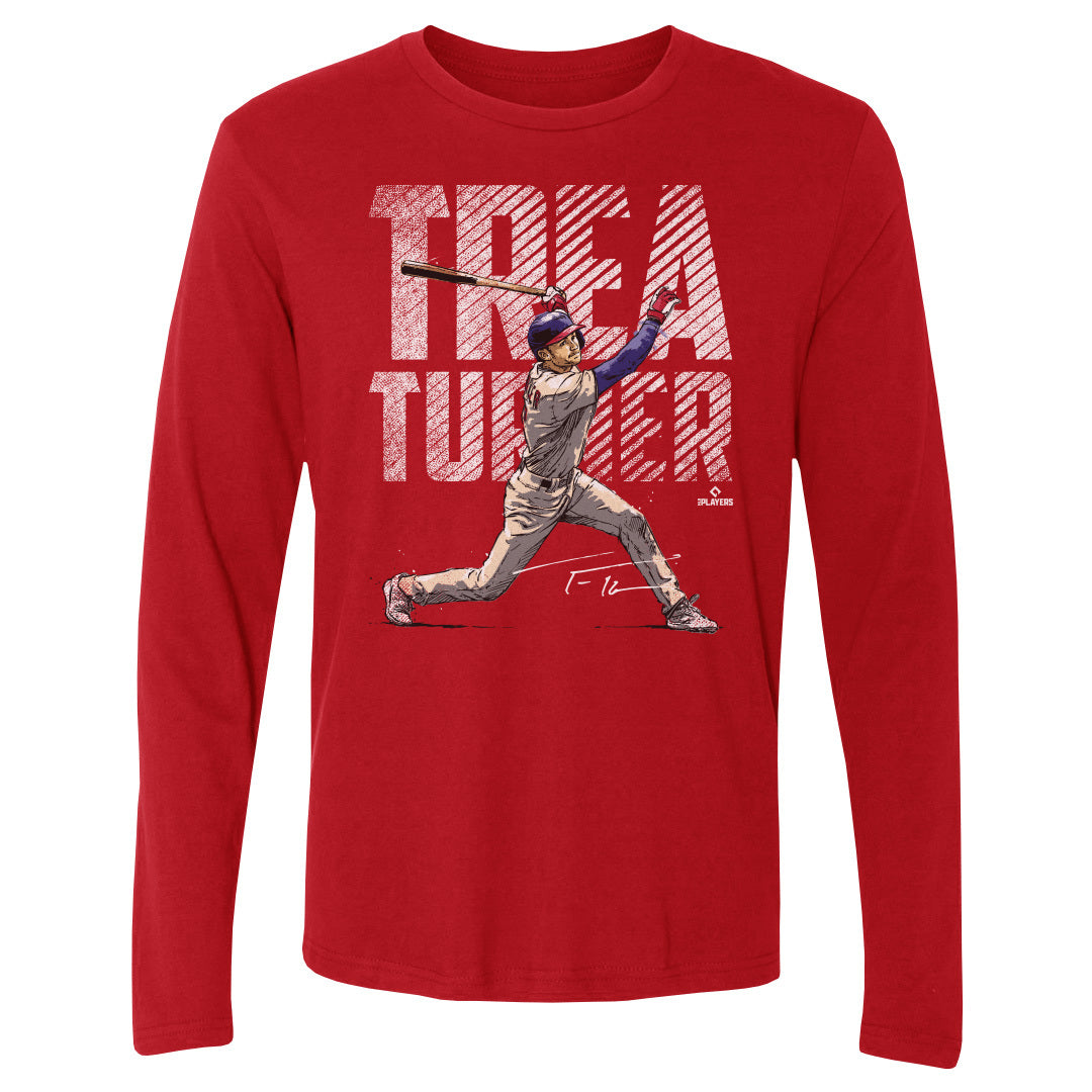 Trea Turner Men's Long Sleeve T-Shirt | 500 LEVEL