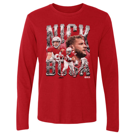 Nick Bosa Men's Long Sleeve T-Shirt | 500 LEVEL