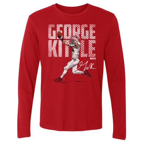 George Kittle Men's Long Sleeve T-Shirt | 500 LEVEL