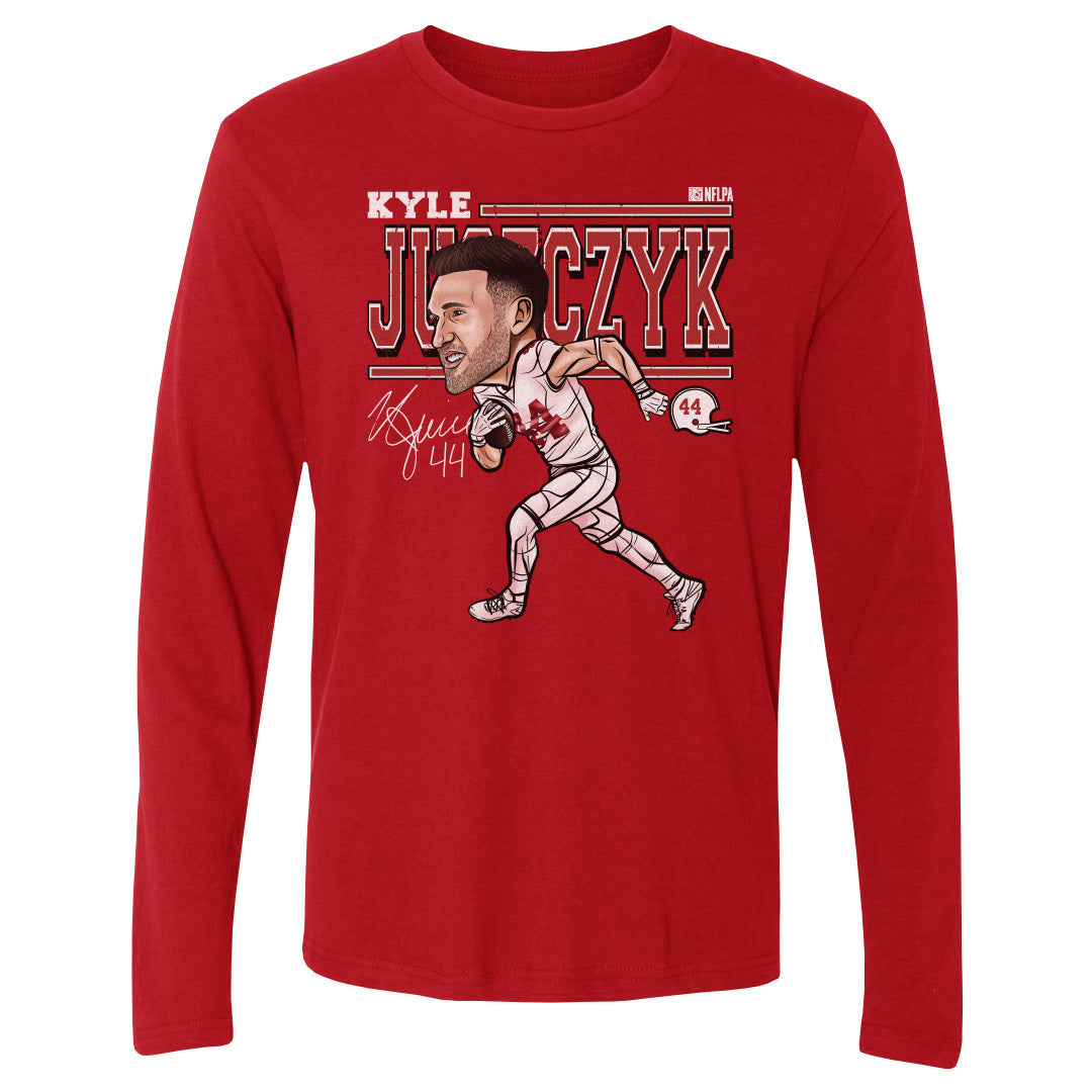 Kyle Juszczyk Men's Long Sleeve T-Shirt | 500 LEVEL