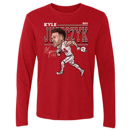 Kyle Juszczyk Men's Long Sleeve T-Shirt | 500 LEVEL