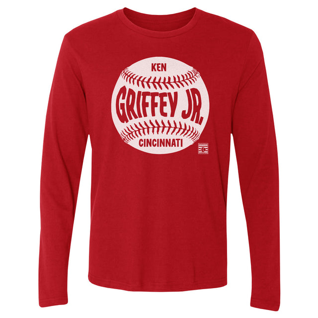 Ken Griffey Jr. Men's Long Sleeve T-Shirt | 500 LEVEL