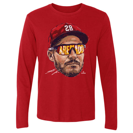 Nolan Arenado Men's Long Sleeve T-Shirt | 500 LEVEL