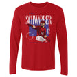 Kyle Schwarber Men's Long Sleeve T-Shirt | 500 LEVEL