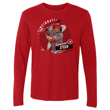 Spencer Steer Men's Long Sleeve T-Shirt | 500 LEVEL