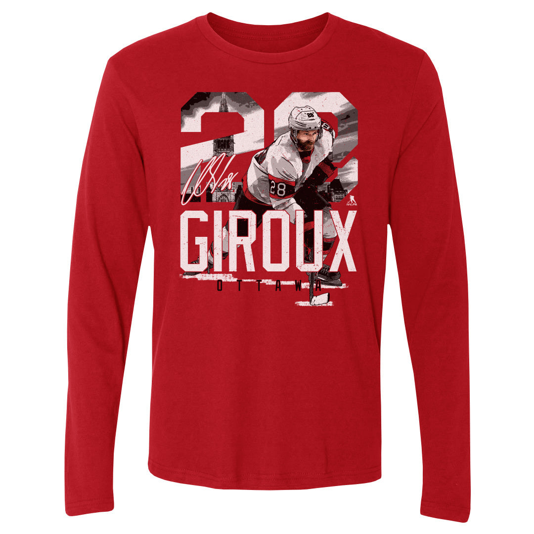 Claude Giroux Men&#39;s Long Sleeve T-Shirt | 500 LEVEL