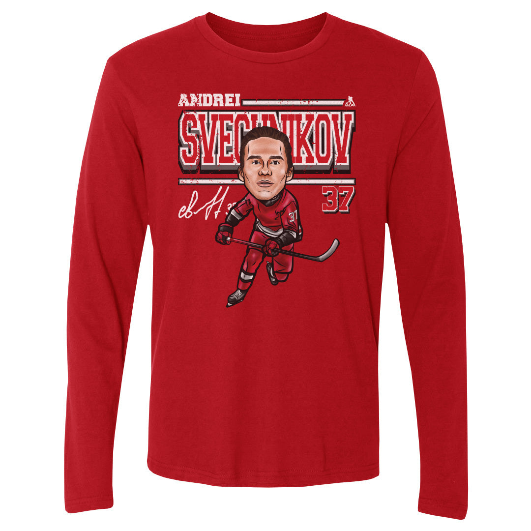 Andrei Svechnikov Men's Long Sleeve T-Shirt | 500 LEVEL