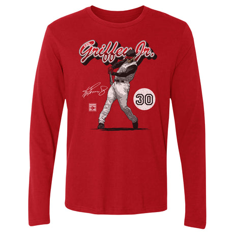 Ken Griffey Jr. Men's Long Sleeve T-Shirt | 500 LEVEL