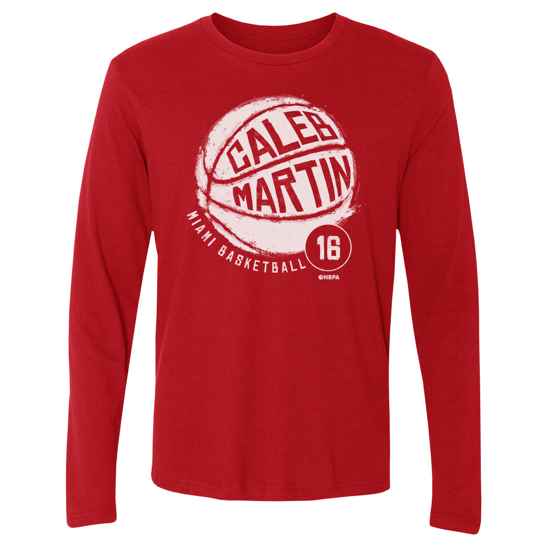 Caleb Martin Men&#39;s Long Sleeve T-Shirt | 500 LEVEL