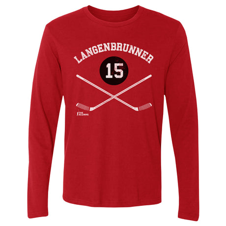 Jamie Langenbrunner Men's Long Sleeve T-Shirt | 500 LEVEL