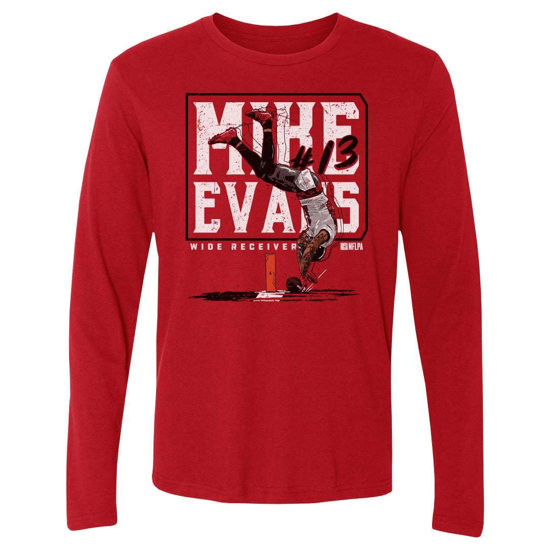 Mike Evans Men's Long Sleeve T-Shirt | 500 LEVEL