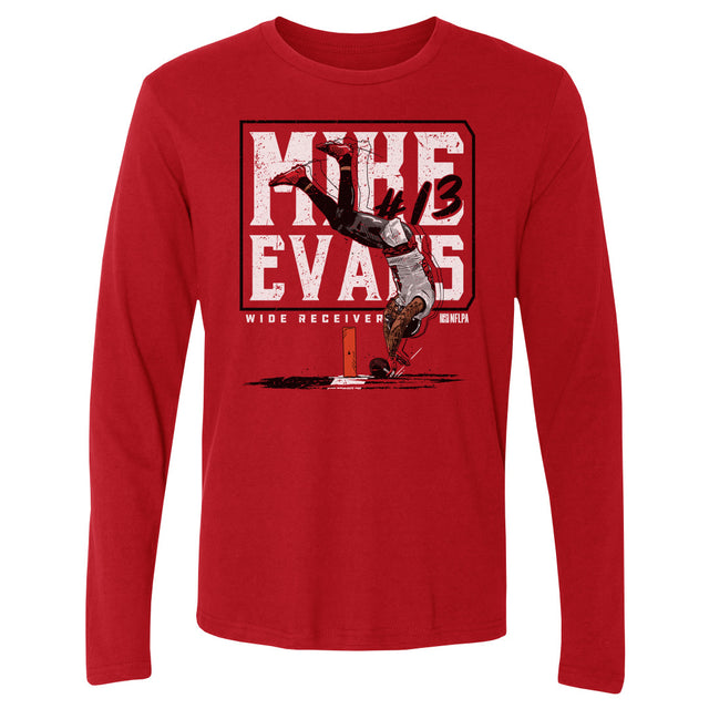 Mike Evans Men's Long Sleeve T-Shirt | 500 LEVEL