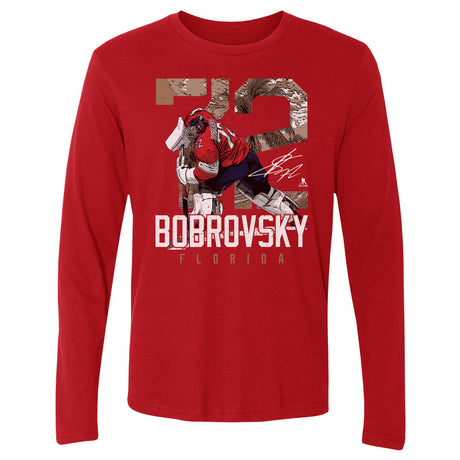 Sergei Bobrovsky Men's Long Sleeve T-Shirt | 500 LEVEL