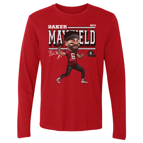 Baker Mayfield Men's Long Sleeve T-Shirt | 500 LEVEL