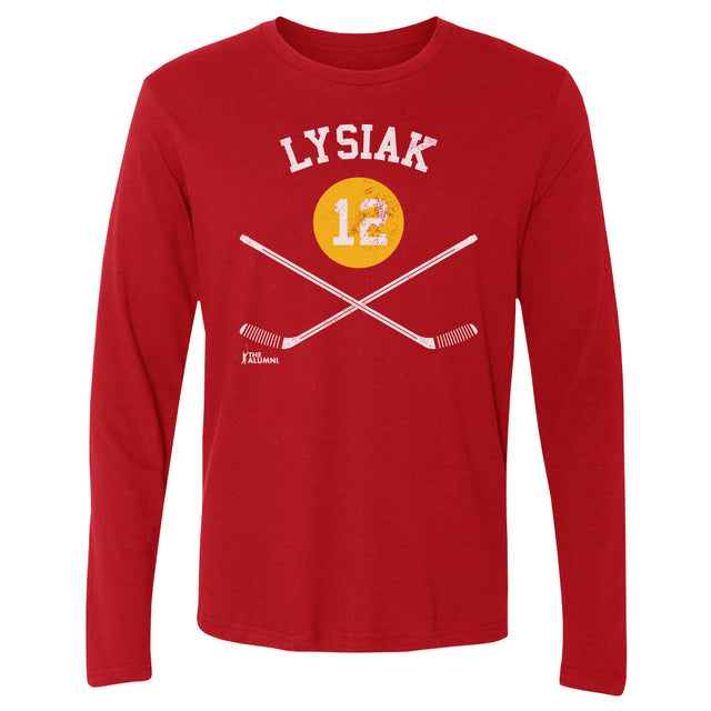 Tom Lysiak Men's Long Sleeve T-Shirt | 500 LEVEL