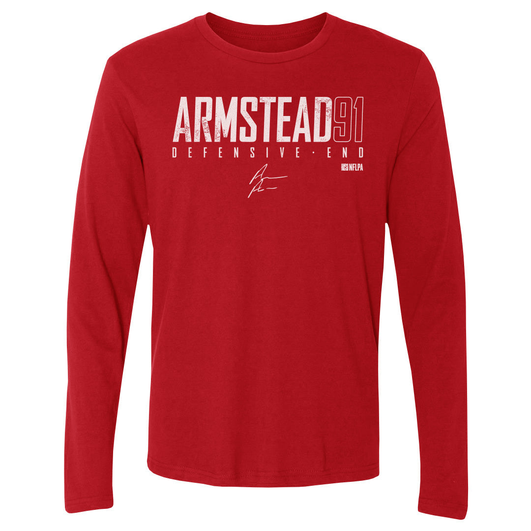 Arik Armstead Men&#39;s Long Sleeve T-Shirt | 500 LEVEL