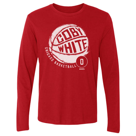 Coby White Men's Long Sleeve T-Shirt | 500 LEVEL