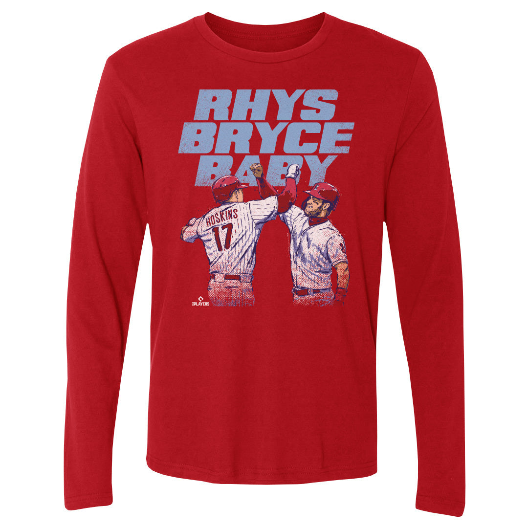 Bryce Harper Men's Long Sleeve T-Shirt | 500 LEVEL