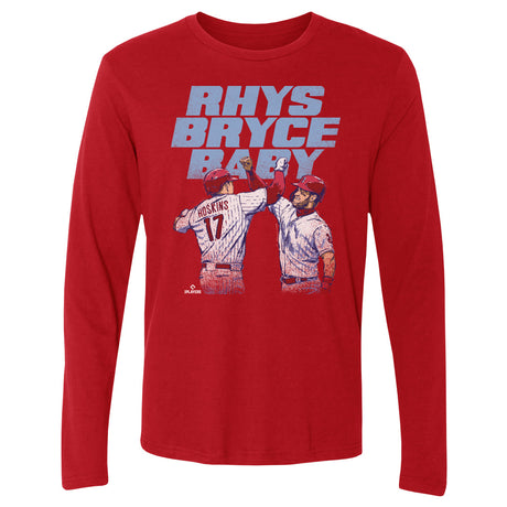 Bryce Harper Men's Long Sleeve T-Shirt | 500 LEVEL