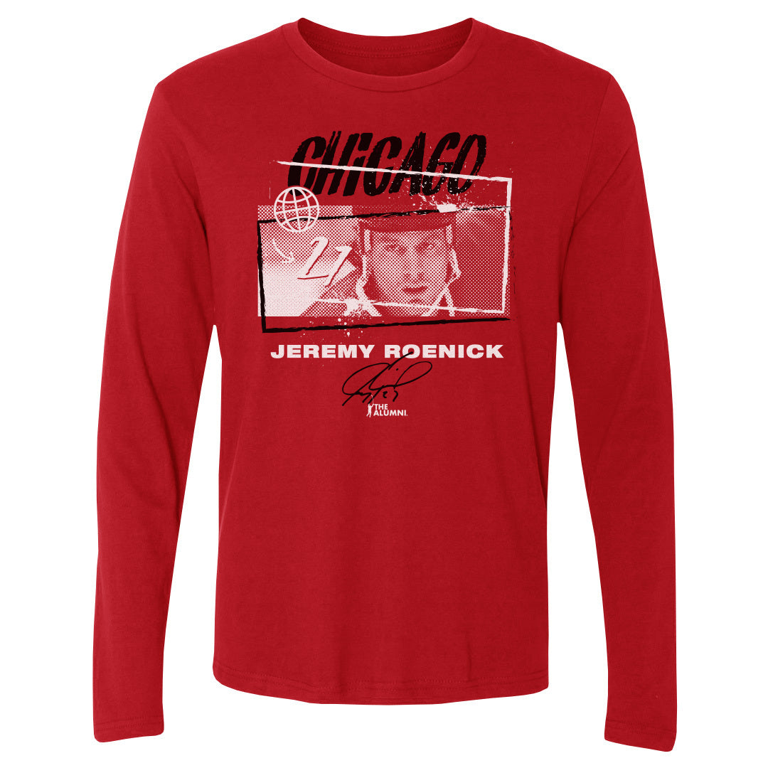 Jeremy Roenick Men&#39;s Long Sleeve T-Shirt | 500 LEVEL
