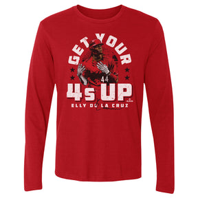 Elly De La Cruz Men's Long Sleeve T-Shirt | 500 LEVEL