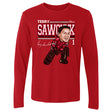 Terry Sawchuk Men's Long Sleeve T-Shirt | 500 LEVEL