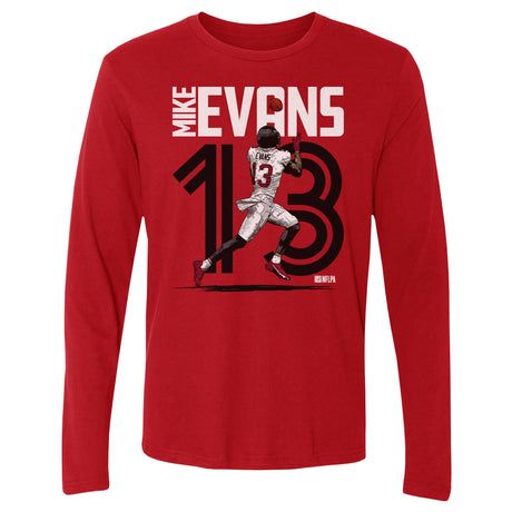 Mike Evans Men's Long Sleeve T-Shirt | 500 LEVEL