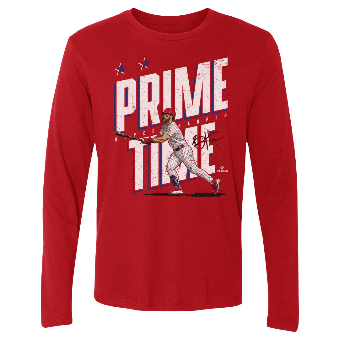 Bryce Harper Men's Long Sleeve T-Shirt | 500 LEVEL