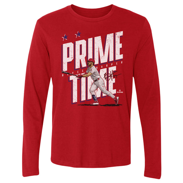 Bryce Harper Men's Long Sleeve T-Shirt | 500 LEVEL