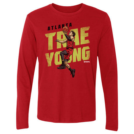 Trae Young Men's Long Sleeve T-Shirt | 500 LEVEL