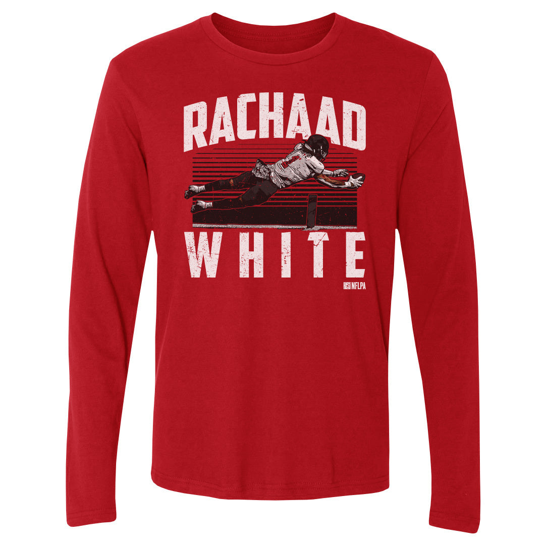 Rachaad White Men's Long Sleeve T-Shirt | 500 LEVEL