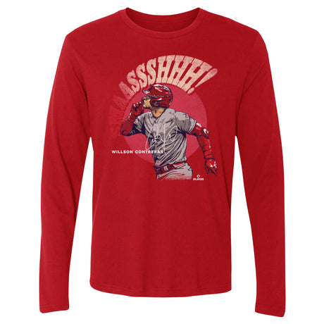 Willson Contreras Men's Long Sleeve T-Shirt | 500 LEVEL