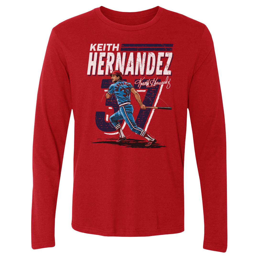 Keith Hernandez Men's Long Sleeve T-Shirt | 500 LEVEL