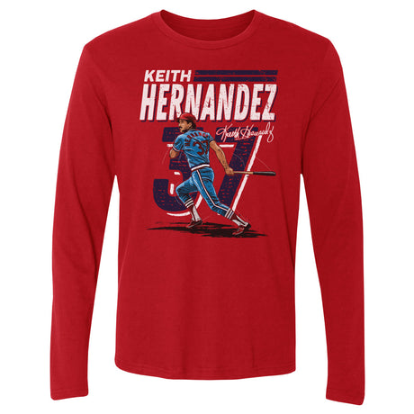 Keith Hernandez Men's Long Sleeve T-Shirt | 500 LEVEL