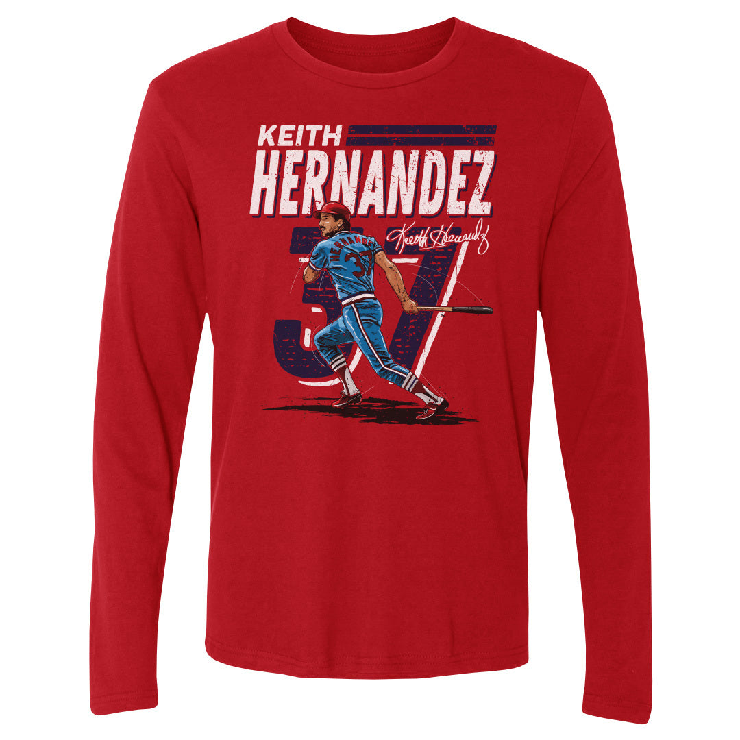 Keith Hernandez Men&#39;s Long Sleeve T-Shirt | 500 LEVEL